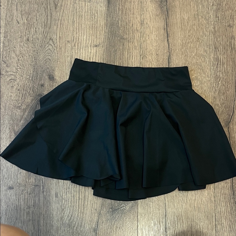 SHEIN Black Skater Skirt